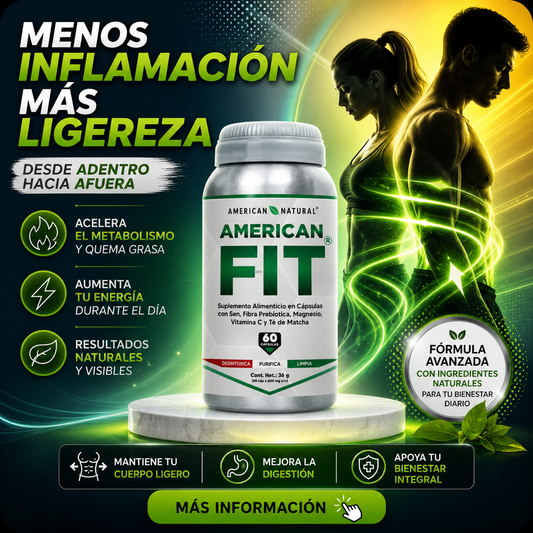 American Fit – Quema Grasa y Acelera tu Metabolismo