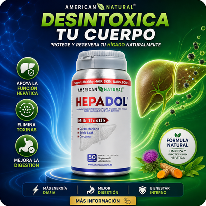 Hepadol – Protección y Regeneración Hepática