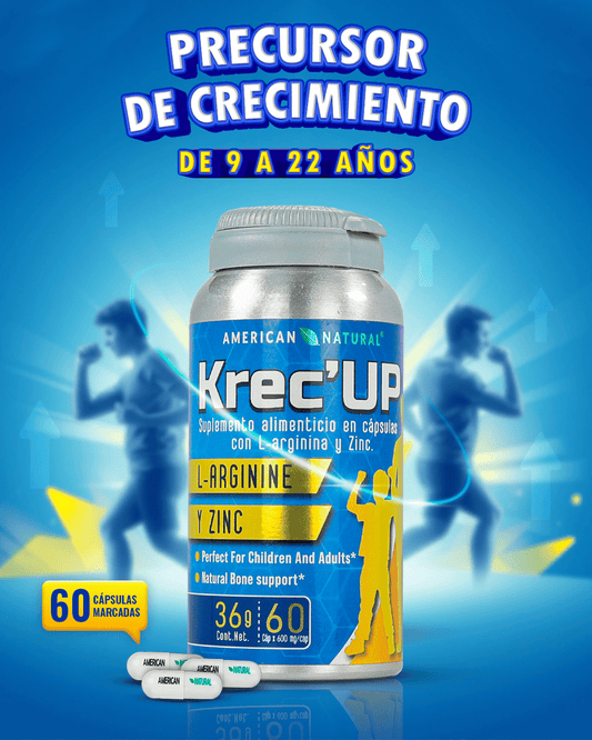 KreceUP – Suplemento de Crecimiento Infantil Natural