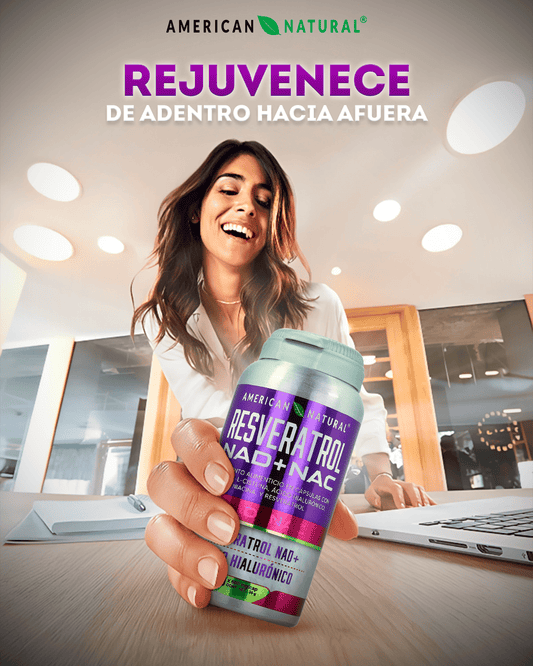 Resveratrol NAD+NAC – Antioxidante Antienvejecimiento